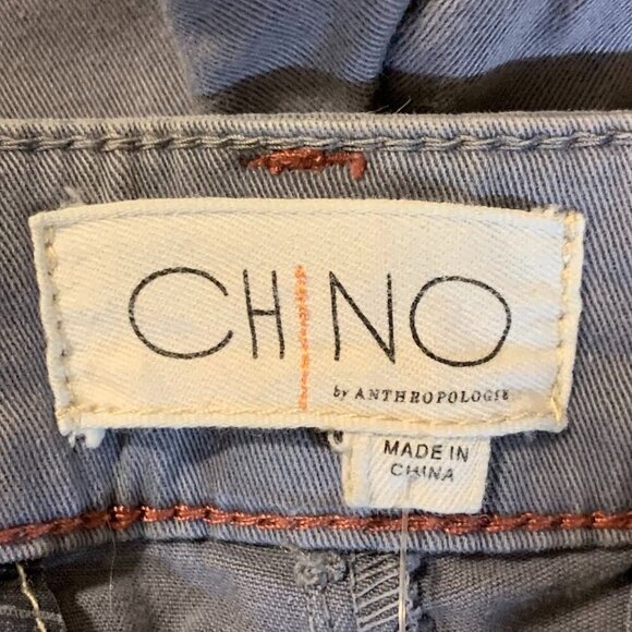 Chino By Anthropologie Women's Mid Rise Cotton 5‎ Pocket Khaki Pants Size 25 NWT - Picture 9 of 15